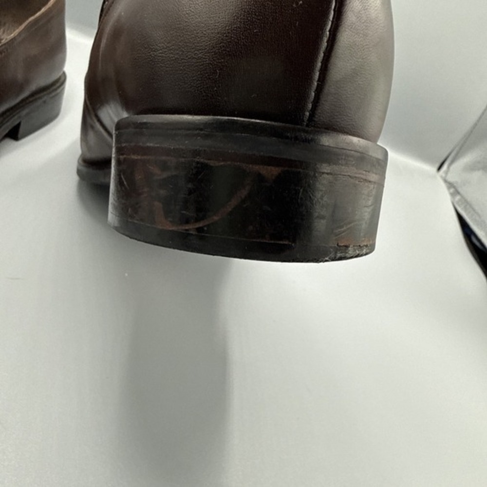Banana Republic Men's Brown Leather Slip On Loafer Size 12‎ - Picture 13 of 13